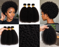 Afro Curl 100% Virgin Hair Bundles
