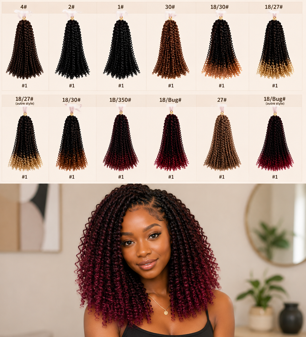 Cheveux Synthétiques Bouclés Premium | Extensions & Mèches Haute Qualité