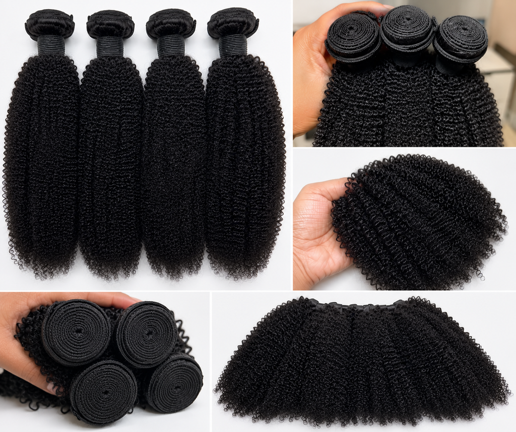 Kinky Curl 100% Virgin Hair Bundles