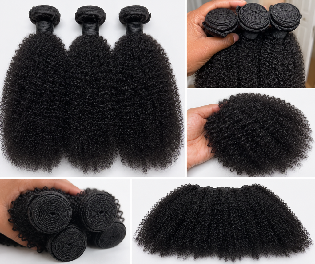 Coily Curl 100% Virgin Hair Bundles