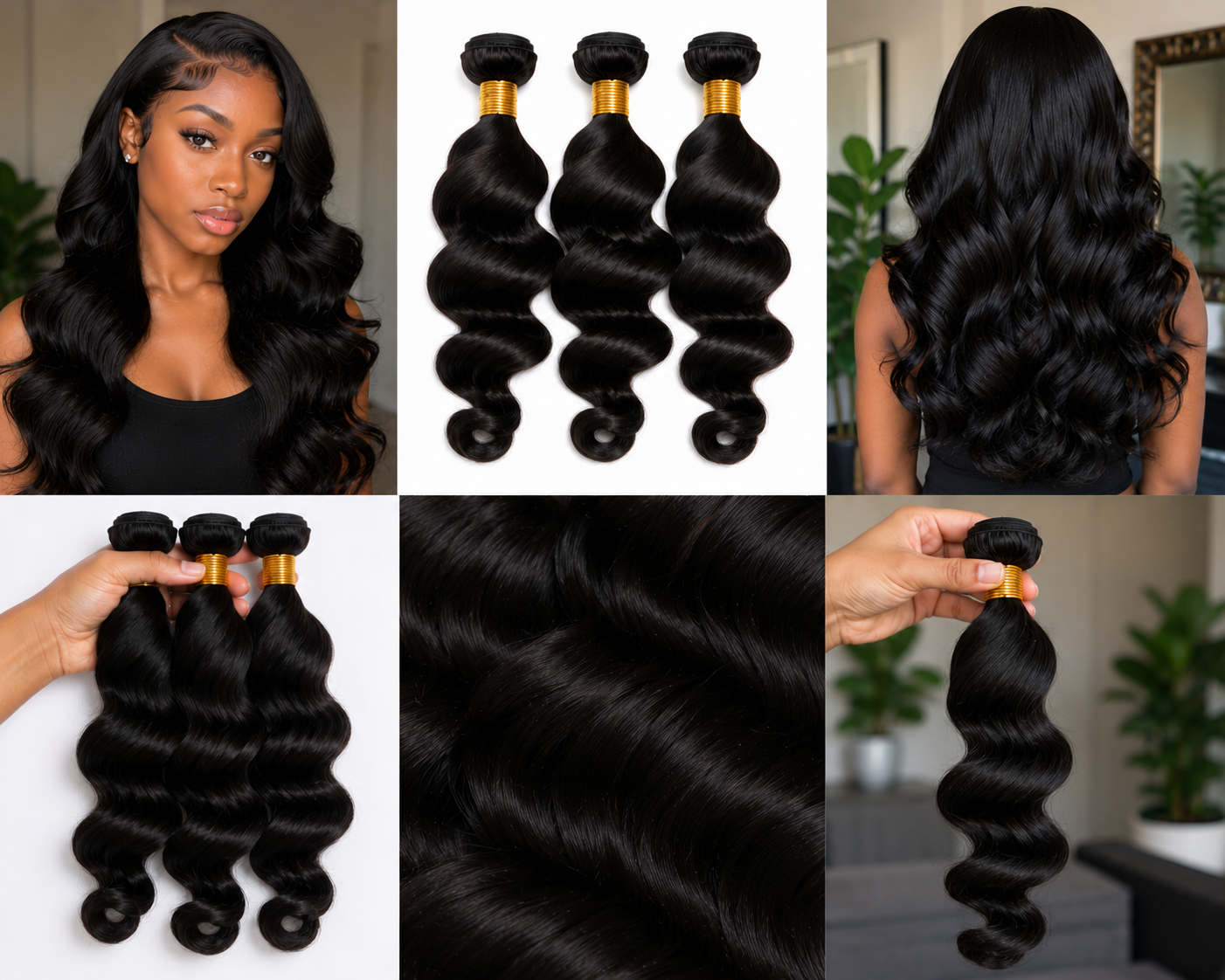 Loose Wave 100% Virgin Hair Bundles