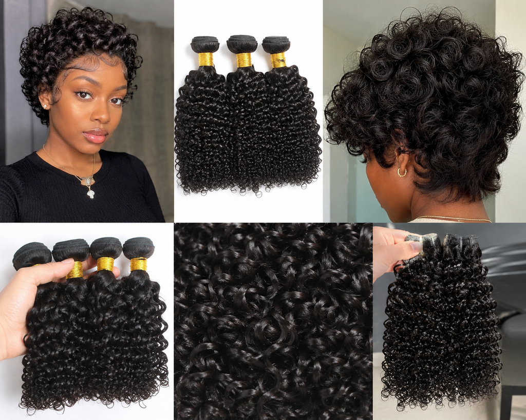 Pixie Curl 100% Virgin Hair | Frosey
