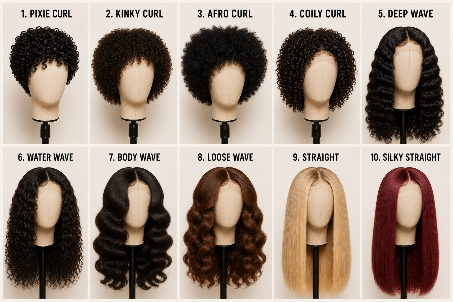 Perruque Cheveux 100% Raw | Wig & Extensions Sur Mesure