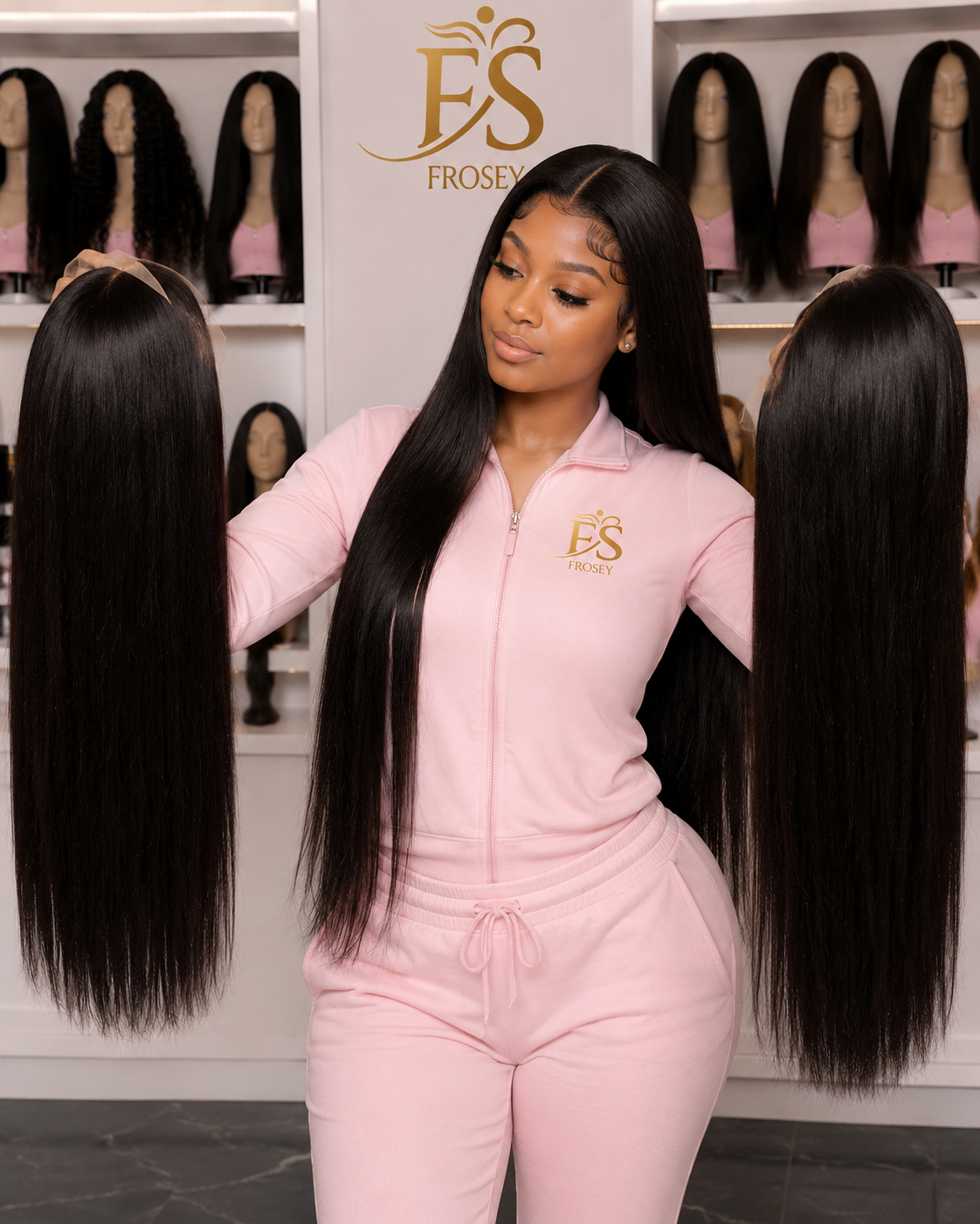 Perruque Cheveux 100% Raw | Wig & Extensions Sur Mesure