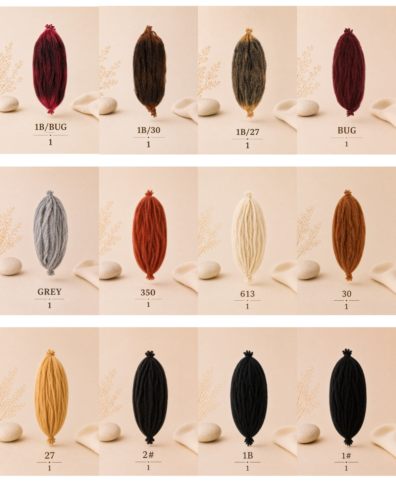 Locks Synthétiques Premium | Dreadlocks & Tresses Haute Qualité