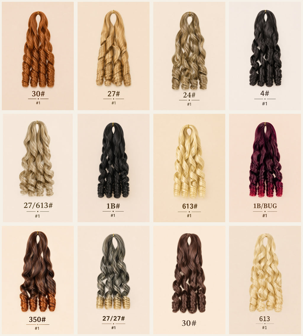 French Curl Synthétique